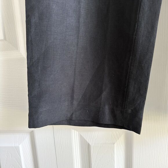 Polo Ralph Lauren Men's Silk Linen Pants Size 40x32 Black Classic Fit Trousers - Picture 4 of 10